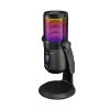 Rampage Diyez RGB USB-C Gaming-Mikrofon, Schwarz