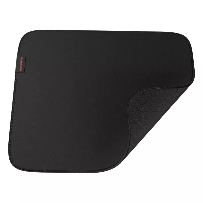 Rampage Pulsar Pro S Gaming-Mauspad - Jacquard-Stoff 29x24 cm Schwarz