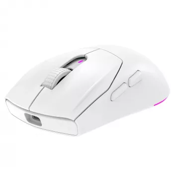 Rampage Prote M5 Pro 26000 DPI RGB LED 1kHz Weiße Gaming-Maus
