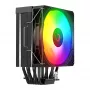 Rampage Octagon C70 CPU-Kühler LGA1700/AM5 LCD Lüfter Infinity 120mm ARGB Schwarz