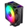 Rampage Octagon C70 CPU-Kühler LGA1700/AM5 LCD Lüfter Infinity 120mm ARGB Schwarz
