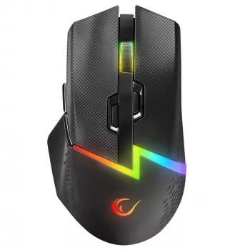 Rampage Drop M3 V2 Wireless Gaming Mouse 24000 DPI 1000 Hz Schwarz