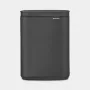 Brabantia BO Abfalleimer 4 Liter Mineral Infinite Grey