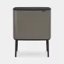 Brabantia Bo Touch Bin 34 L Rechteckig Platin Kunststoff