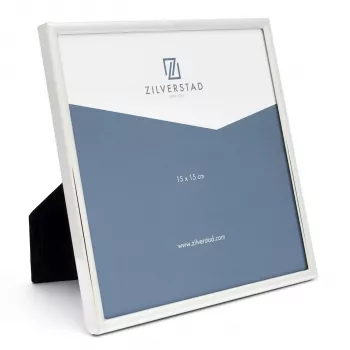 Zilverstad Sweet Memory 15x15 Metal Portrait Glossy Photo Frame Silver