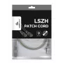 GEMBIRD PP6A-LSZHCU-1M Cat6A SFTP LSZH RJ45 Patchkabel 1m Grau