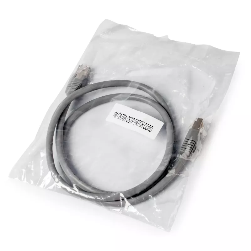 GEMBIRD PP6A-LSZHCU-1M Cat6A SFTP LSZH RJ45 Patchkabel 1m Grau
