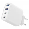 GEMBIRD TA-UC-2A2C-PD40-01-W GaN USB PD 4-Port Ladegerät, 40 W, Weiß
