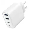 GEMBIRD TA-UC-2A2C-PD40-01-W GaN USB PD 4-Port Ladegerät, 40 W, Weiß