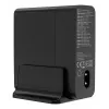 GEMBIRD TA-UC-2A3C-PD140-01-BK GaN 5-Port USB-C & USB-A Schnellladegerät, 140 W, Schwarz
