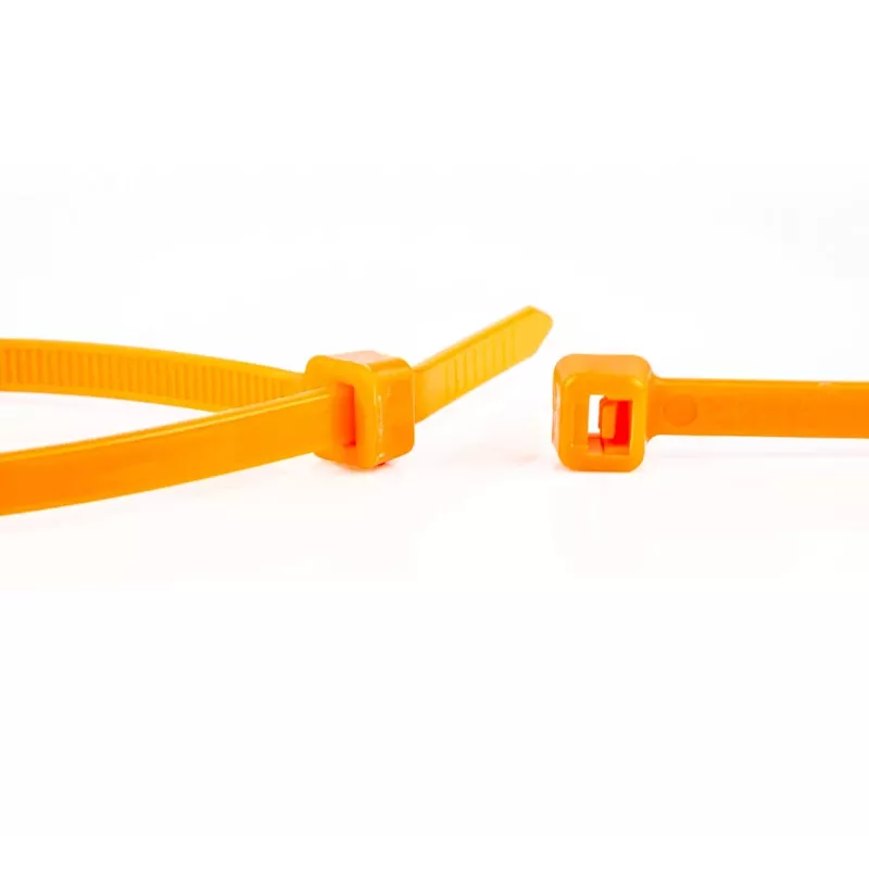 WKK Orange Nylon Cable Tie 300x4.8mm 100 Pieces (110196371)