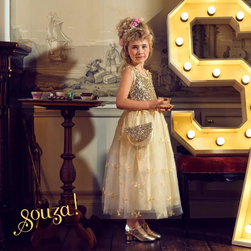 SOUZA Sabine Kinder-Verkleidungsschuhe Gold Größe 36
