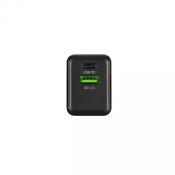 Xtorm Volt Travel Fast Charger - Netzteil - 20 Watt - PD, QC 3.0 - 2 Ausgangsanschlüsse (USB, USB-C)