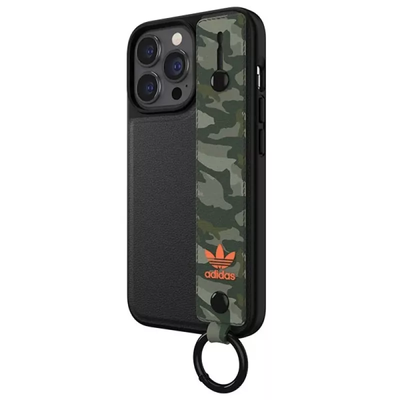 Adidas OR Hand Strap Case für iPhone 13 Pro/13 6,1 inch Schwarz-Grün
