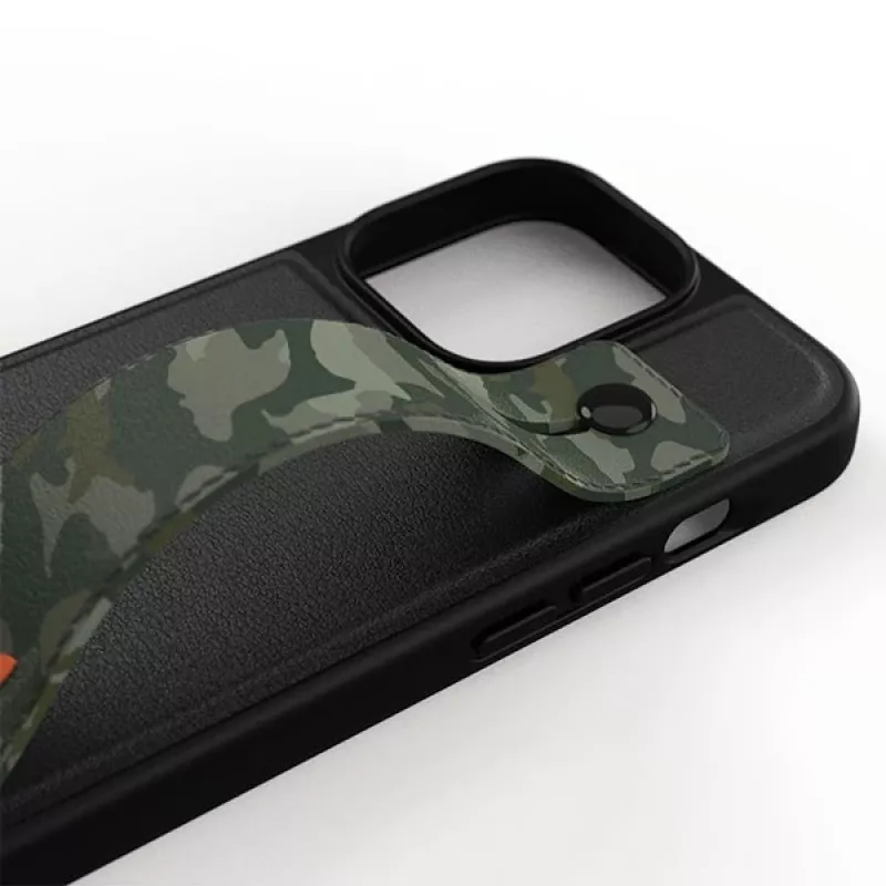 Adidas OR Hand Strap Case für iPhone 13 Pro/13 6,1 inch Schwarz-Grün