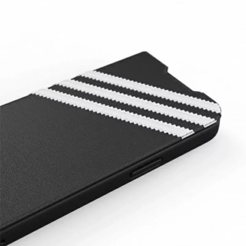 Adidas Originals Booklet Case PU für iPhone 13 Pro / 13 6,1 inch Schwarz/Weiß