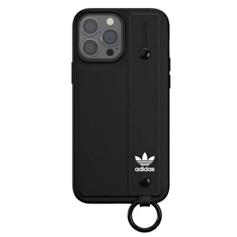Adidas Originals Hand Strap Case für iPhone 13 Pro Max 6,7 inch - Schwarz