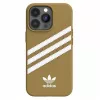 Adidas Originals Moulded PU Case für iPhone 13 Pro Max 6,7 inch Beige-Gold