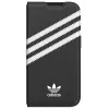 Adidas Originals OR Booklet Case PU für iPhone 14 Pro Schwarz/Weiß