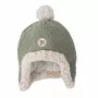 Lodger zweilagige Winter-Fleecemütze, Salbeigrün, Fleece Elm, 1-2 Jahre