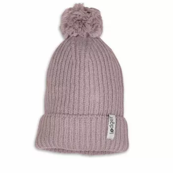 Lodger 100% Merino Wolle Baby-Mütze Rosarot 6-12 Monate