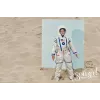 Souza! Astronauten-Kostüm Overall Silber 3-4 Jahre