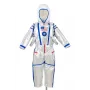 Souza! Astronauten-Kostüm Overall Silber 5–7 Jahre