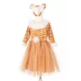 Souza! Tigerin Thara Kostüm Kleid + Haarband für Mädchen 3–4 Jahre