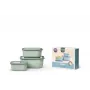 Mepal Cirqula Multi Bowl Set 3-teilig, Nordic Sage