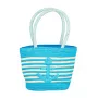 Souza! Kinder-Strohhandtasche Blau Gestreift mit Anker Alieke