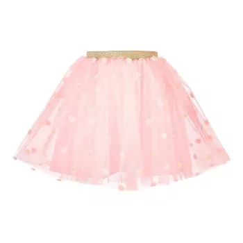 Souza! Emi Blumen-Tüll-Tutu-Rock für Mädchen, Pink, 3-5 Jahre