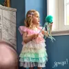 Souza! Fenne Regenbogen-Prinzessin Tüllkleid Kostüm für Mädchen 3-4 Jahre