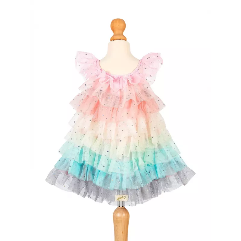 Souza! Fenne Regenbogen-Prinzessin Tüllkleid Kostüm für Mädchen 3-4 Jahre