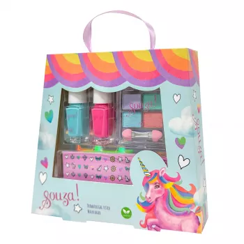 Souza! Kinder Make-up und Nagelstyling Set 4-teilig Einhorn