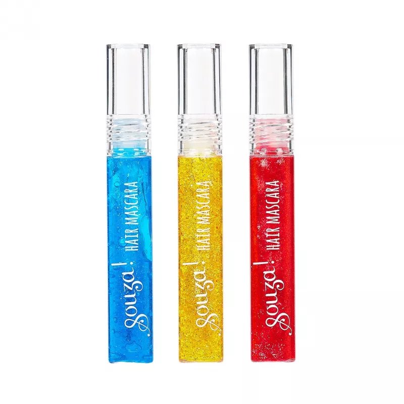 Souza! Glitter Haar-Mascara für Kinder Set mit 3 Farben
