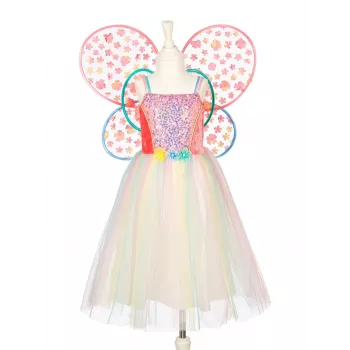 Souza! Flora Feen-Schmetterlings-Kostüm Kleid mit Flügeln 3-4 Jahre