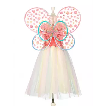Souza! Flora Feen-Schmetterlings-Kostüm Kleid mit Flügeln 3-4 Jahre