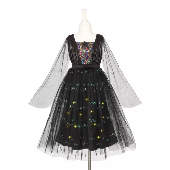 SOUZA! Agatha Hexenkostüm-Kleid mit LED-Lichtern für Mädchen 5-7 Jahre