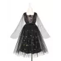 SOUZA! Agatha Hexenkostüm-Kleid mit LED-Lichtern für Mädchen 5-7 Jahre