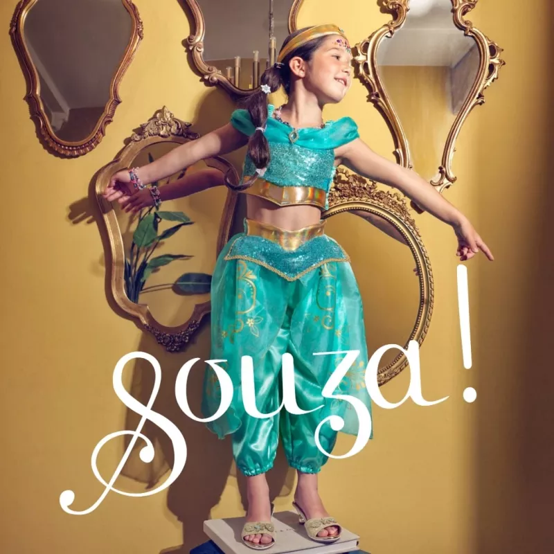 Souza! Kostüm Arabische Prinzessin Amira 3-4 Jahre