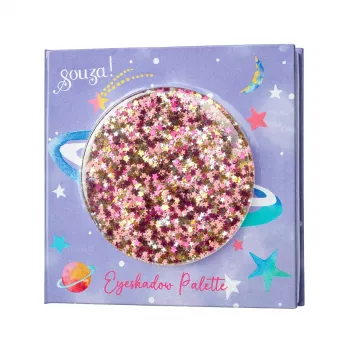 Souza! Kinder-Lidschatten-Palette mit Spiegel, 9 Farbtöne, Galaxy