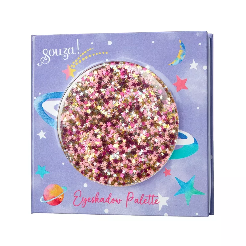 Souza! Kinder-Lidschatten-Palette mit Spiegel, 9 Farbtöne, Galaxy