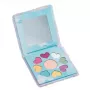 Souza! Kinder-Lidschattenpalette mit Spiegel im flauschigen Einhorn-Etui, 9 Farbtöne