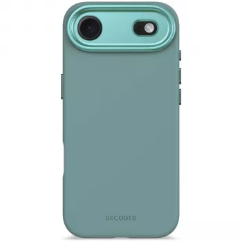 Decoded AntiMicrobial Silikon-Rückseitenabdeckung für iPhone 17 Air, Retro Blue