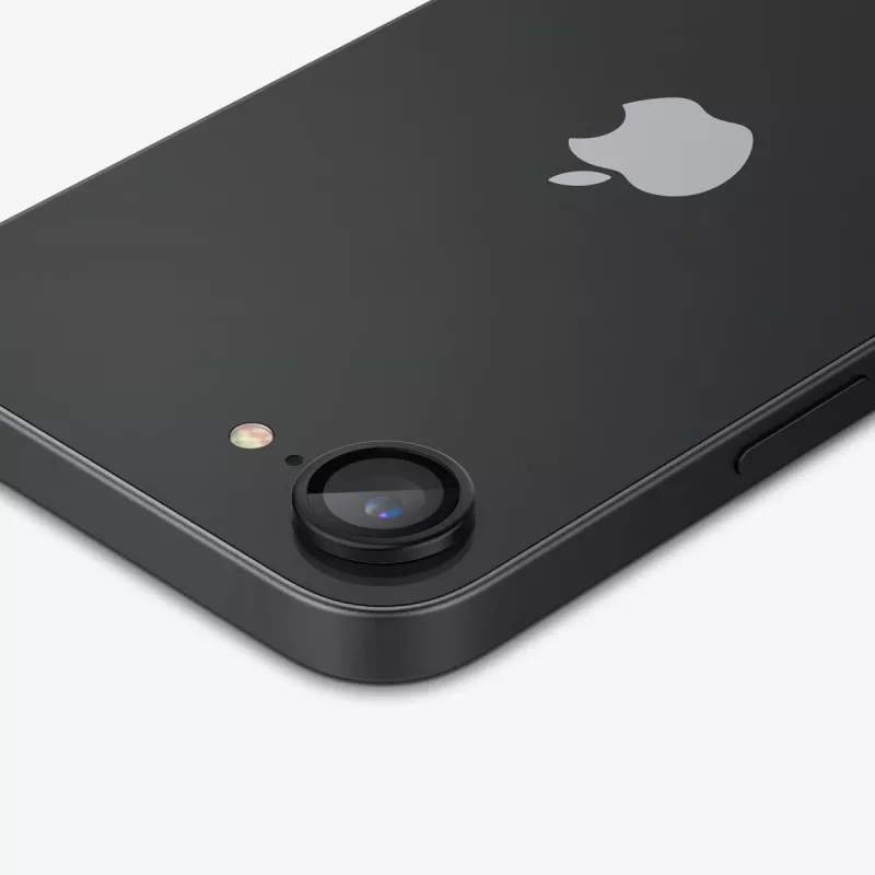 Spigen Optik Pro Glas.tR EZ Fit Camera Protector 2-Pack für iPhone 16E/17E Schwarz