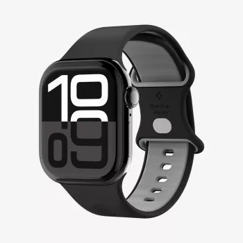 Spigen Nano Pop Band für Apple Watch 6/7/8/9/10/11/SE/SE 3/Ultra 1/Ultra 2/Ultra 3 (44/45/46/49 mm) Schwarz