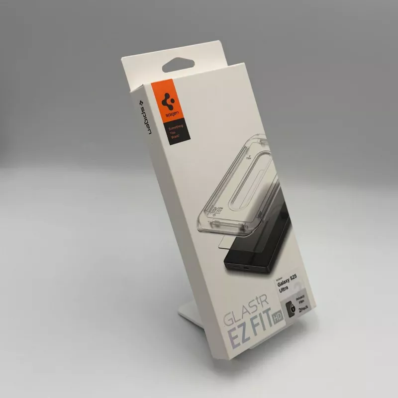 Spigen GLAS.tR EZ Fit HD Privacy Screen Protector für Samsung Galaxy S25 Ultra (2025) - Gehärtetes Glas