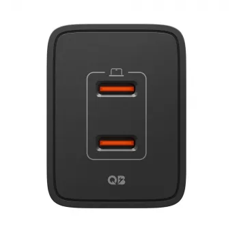 SPIGEN ESSENTIAL EE472EU 2-Port Netzwerkladegerät 47W Schwarz