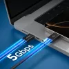 SPIGEN EB10020CC Essential USB-C auf USB-C Kabel 100W 200cm Schwarz