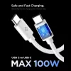 SPIGEN EE451EU Essential 1-Port Netzwerk-Ladegerät 45W + USB-C Kabel Weiß